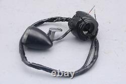 2010 Harley Softail Fatboy Left Hand Control Switch Turn Signal Assembly BLACK