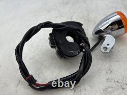 2012 Harley Dyna FXDF Fat Bob OEM Left Turn Signal Headlight Switches Controls