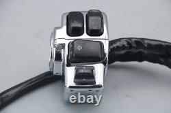 2012 Harley Street Glide CVO Left Hand Control Switch Assembly CHROME VIDEO