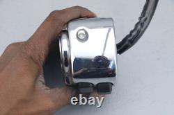 2012 Harley Street Glide CVO Left Hand Control Switch Assembly CHROME VIDEO