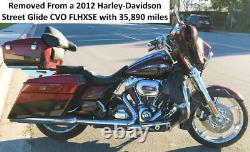 2012 Harley Street Glide CVO Left Hand Control Switch Assembly CHROME VIDEO