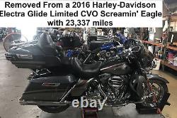 2016 Harley Electra Glide CVO Limited Left Hand Control Switch Assembly CHROME