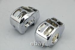 2016 Harley Road Glide CVO Ultra Hand Control Switch Housing Set CHROME