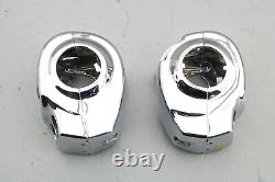 2016 Harley Road Glide CVO Ultra Hand Control Switch Housing Set CHROME