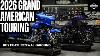 2026 Harley Davidson Grand American Touring Lineup Key Features Walkaround