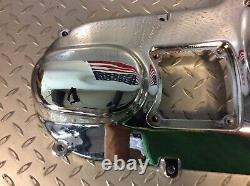 85-88 Harley Davidson FXR FLT Models Mid Control Chrome Outer Primary Cover