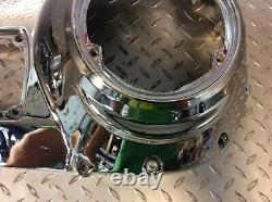 85-88 Harley Davidson FXR FLT Models Mid Control Chrome Outer Primary Cover