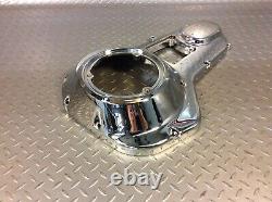 85-88 Harley Davidson FXR FLT Models Mid Control Chrome Outer Primary Cover