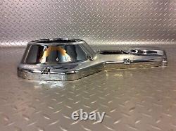 85-88 Harley Davidson FXR FLT Models Mid Control Chrome Outer Primary Cover