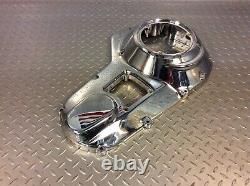 85-88 Harley Davidson FXR FLT Models Mid Control Chrome Outer Primary Cover