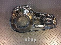 85-88 Harley Davidson FXR FLT Models Mid Control Chrome Outer Primary Cover