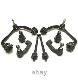 8Pc for 2009 2010 2011 2012 2013 2014 Ford F150 2WD Front Control Arms + TieRods