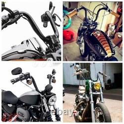 9.5 Motorcycle Handlebar for Harley Sportster XL Dyna Chopper Bobber Softail