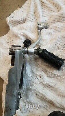 91 To'03 Harley Sportster MID Controls & Motor Mounts Good Parts