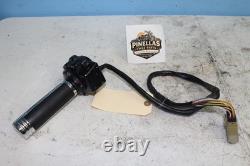 97-13 Harley Davidson StreetGlide OEM Hand Control LH Signal / Head Light / Horn