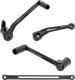 Arlen Ness Foot Control Kit With Toe Shifter Solo Black Speedliner 420-103