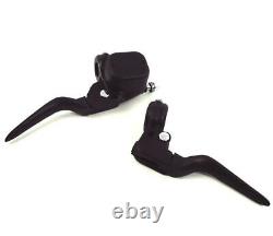 Biker's Choice Black Custom Handlebar Control Kit 9/16 Bore Cable Clutch 1