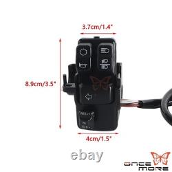 Black Cruise Control Kit For Harley Softail Heritage Classic Breakout FXDR 16-up