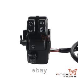 Black Cruise Control Kit For Harley Softail Heritage Classic Breakout FXDR 16-up