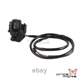Black Cruise Control Kit For Harley Softail Heritage Classic Breakout FXDR 16-up