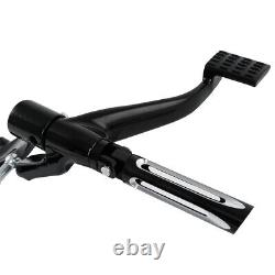 Black Forward Control Footpeg Rest Linkage Fit For Harley Sportster 2014-later