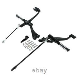 Black Forward Control Pegs Lever Linkages Fit For Harley Sportster XL 2004-2013