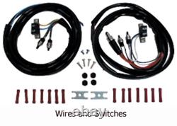 Black Handlebar Controls With Wires Switches Shovelhead Ironhead FL FX XL