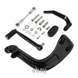 Black Mid Controls Shift Side Kit Fit For Harley FXFB Sport Glide FLSB 2018-2023