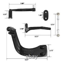 Black Mid Controls Shift Side Kit Fit For Harley FXFB Sport Glide FLSB 2018-2023