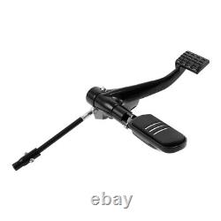 Black Mid-Controls Shifter Lever Pegs Kit Fit For Harley Sportster XL 2014-2022