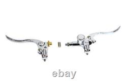 Bobber Hand Control Kit Chrome fits Harley Davidson
