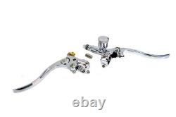 Bobber Hand Control Kit Chrome fits Harley Davidson