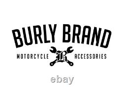 Burly 12in Black Vinyl Ape Hanger Control Kit HD Sportster 1200 2007-2013