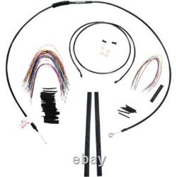 Burly 15 Handlebar Control Cable Extension Wiring Kit ABS Harley Touring 08-13