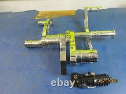 CHROME FORWARD CONTROL With MASTER CYLINDER HARLEY DAVIDSON FXST SOFTAIL 1984-86