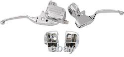 CHROME HAND CONTROL KIT withRADIO HARLEY STREET GLIDE ELECTRA ROAD GLIDE 08-13