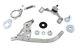 Chrome Foot Clutch Control Assembly For Harley Davidson By V-twin