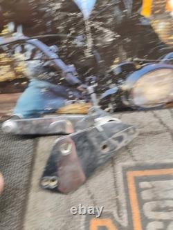 Chrome Forward Brake Control Kit Mount And Lever for Harley Davidson by V-Twin