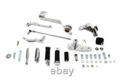 Chrome Forward Control Kit fits Harley Davidson