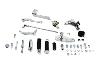 Chrome Forward Control Kit Fits Harley Davidson