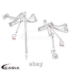 Chrome Forward Controls Kit For Harley-Davidson Sportster XL883 XL1200 2004-2013