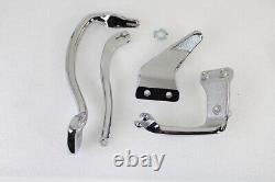 Chrome Further Forward Mid Control Kit fits Harley Davidson