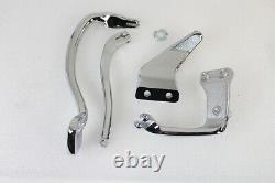 Chrome Further Forward Mid-Control Kit fits Harley-Davidson