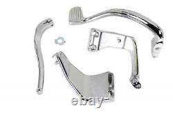 Chrome Further Forward Mid Control Kit fits Harley Davidson 22-0956