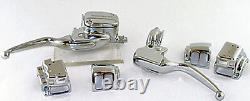 Chrome Handlebar Control Kit Harley Touring Flhtcu Ultra Electra Glide