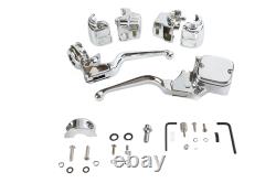 Chrome Handlebar Control Kit fits Harley Davidson