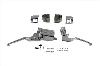Chrome Handlebar Control Kit Fits Harley Davidson