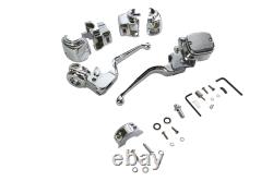 Chrome Handlebar Control Kit fits Harley Davidson