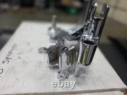Chrome OEM Softail forward control mounts foot controls CVO Harley Davidson