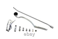 Chrome Tank Hand Shifter Control Kit fits Harley Davidson